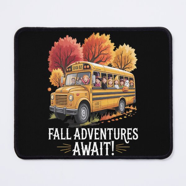 Item preview, Fall Adventures Await Hop On The School Bus Journey designed and sold by mandiana.