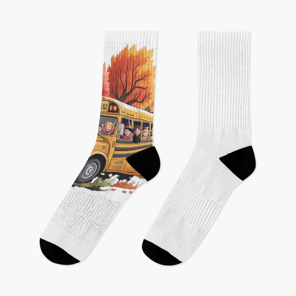 Item preview, Fall Adventures Await Hop On The School Bus Journey designed and sold by mandiana.