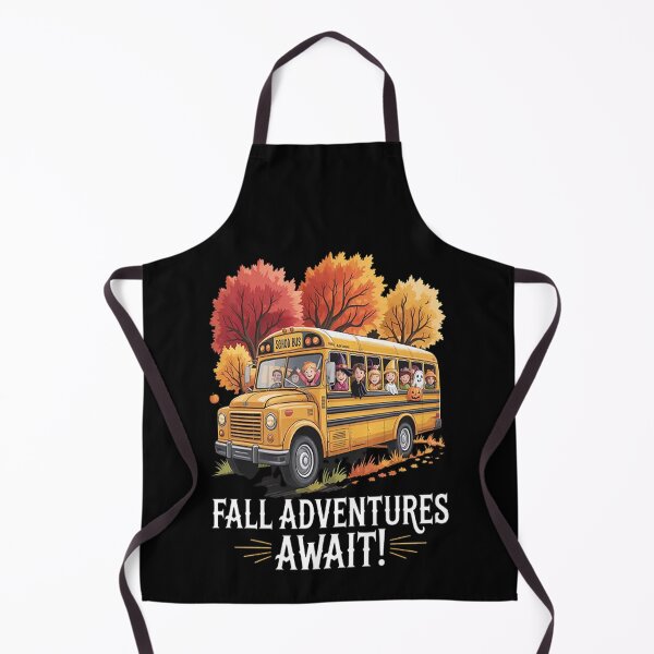 Item preview, Fall Adventures Await Hop On The School Bus Journey designed and sold by mandiana.