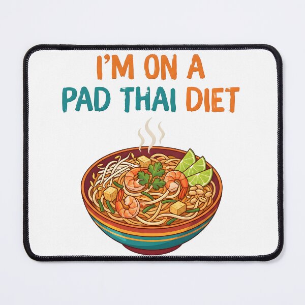 Item preview, thai food, phuket, pattaya, bangkok, thai cuisine, pad thai designed and sold by TrueArtVibes.