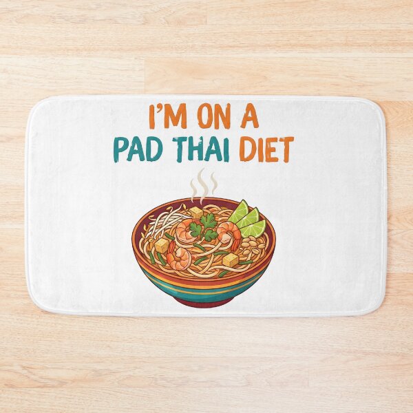 Item preview, thai food, phuket, pattaya, bangkok, thai cuisine, pad thai designed and sold by TrueArtVibes.