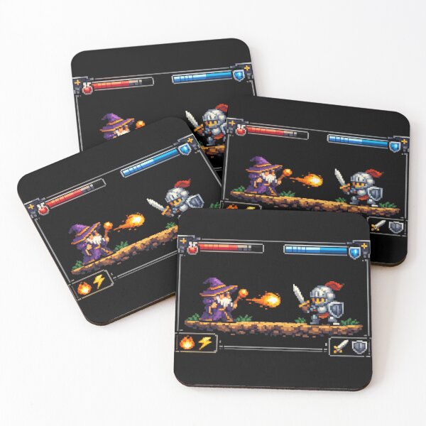 Item preview, Pixel Duel Arcade designed and sold by KawaiiOrbit.