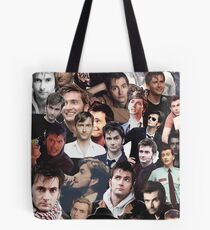 David Tennant Collage Tote Bag