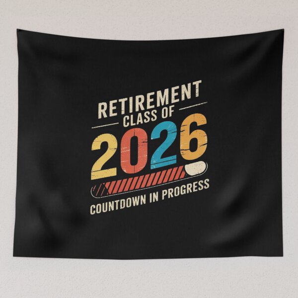 Item preview, Womens Retirement Class Of 2026 Count Down Progress Retired designed and sold by FadeOfThrone.