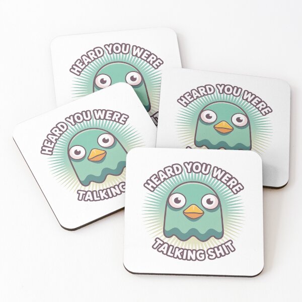 Item preview, Heard You Were Talking Funny Bird Meme designed and sold by MonkiFlipp.