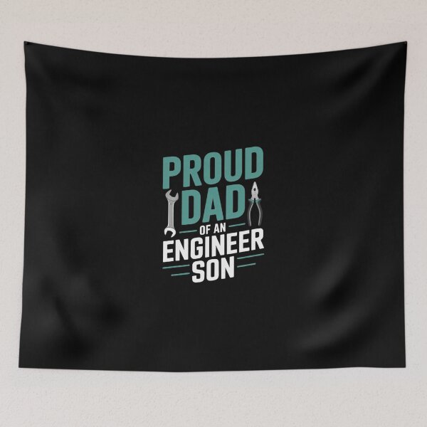 Item preview, Proud Dad Of An Engineer Son Awesome Engineering Father designed and sold by SyntaxClaw.