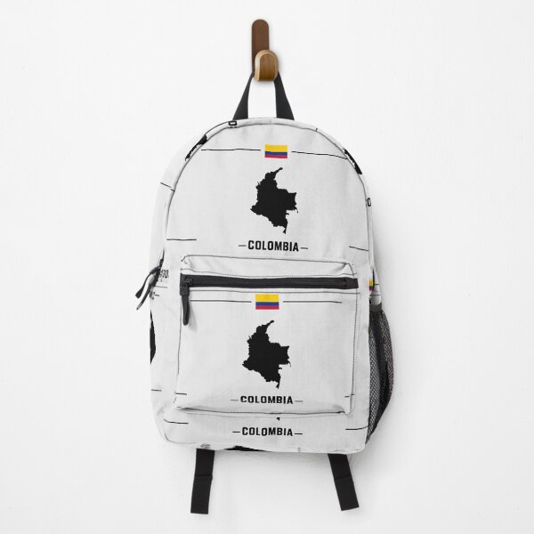 Item preview, Colombia Pride - Classic Minimalist Map and Flag Silhouette designed and sold by mashmosh.