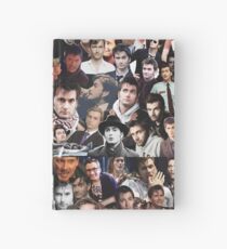 David Tennant Collage Hardcover Journal