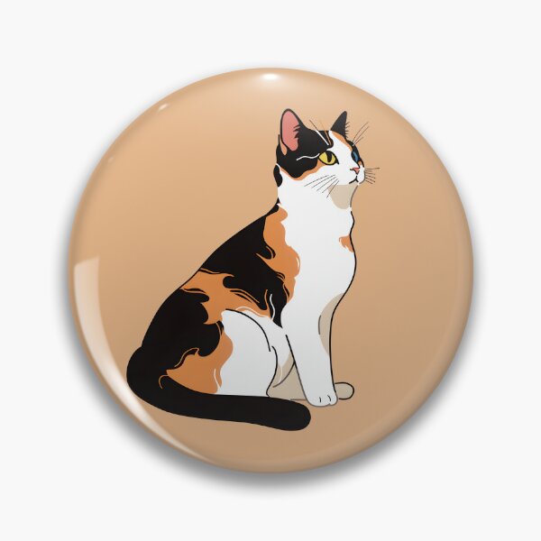 Item preview, Calico Cat with Heterochromatic Eyes, Calico Cat Lovers, Calico Cat Mom designed and sold by xiao xuans.