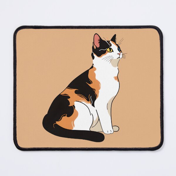 Item preview, Calico Cat with Heterochromatic Eyes, Calico Cat Lovers, Calico Cat Mom designed and sold by xiao xuans.