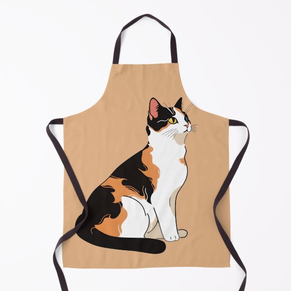 Item preview, Calico Cat with Heterochromatic Eyes, Calico Cat Lovers, Calico Cat Mom designed and sold by xiao xuans.