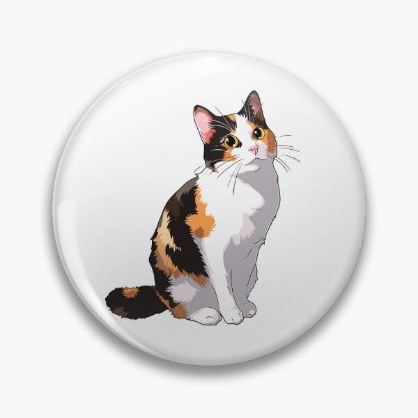 Item preview, Calico Cat Portrait, With Bright Eyes. designed and sold by xiao xuans.