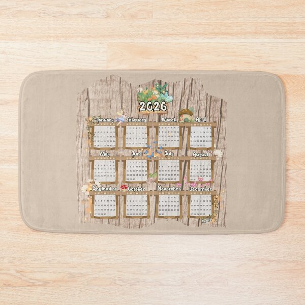 Item preview, 2026 Yearly Calendar Fairy Garden Design designed and sold by iRenza.