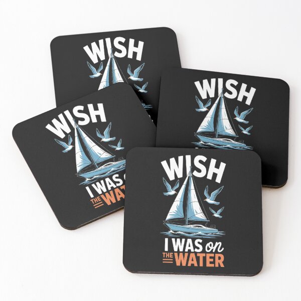 Item preview, I'd Rather Be On The Water Boating Sailing Fishing Ocean Sea designed and sold by gandebro.