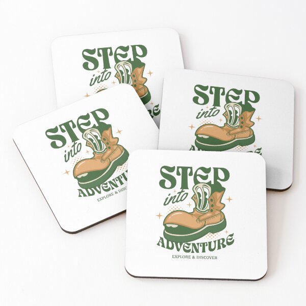 Item preview, Step into Adventure Hiking Boot — Retro Explore and Discover Outdoor Illustration designed and sold by Colorful-Garden.