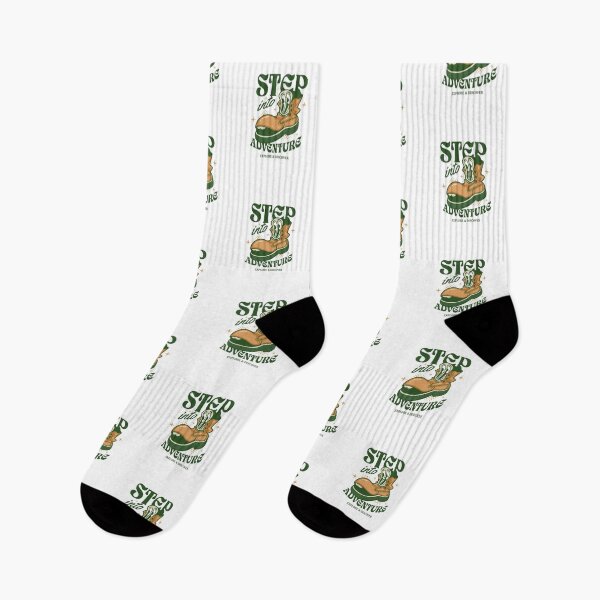Item preview, Step into Adventure Hiking Boot — Retro Explore and Discover Outdoor Illustration designed and sold by Colorful-Garden.