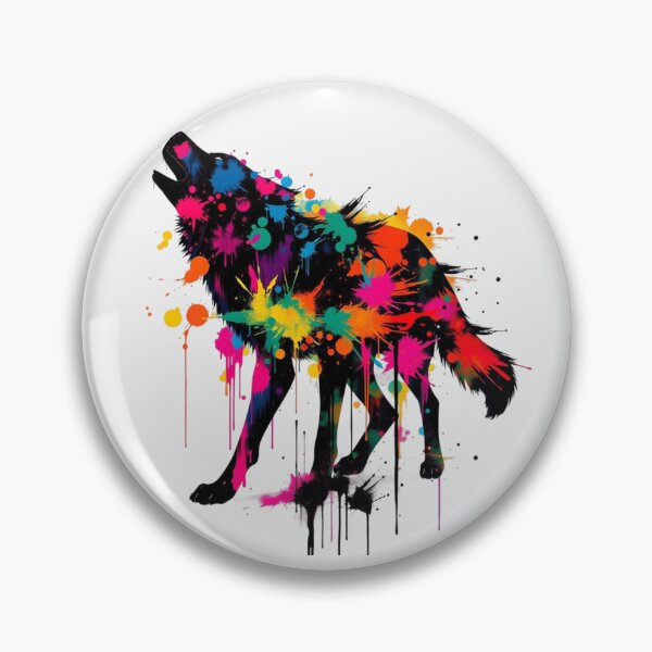 Item preview, Painted Wolf Artwork designed and sold by Planetporridge.