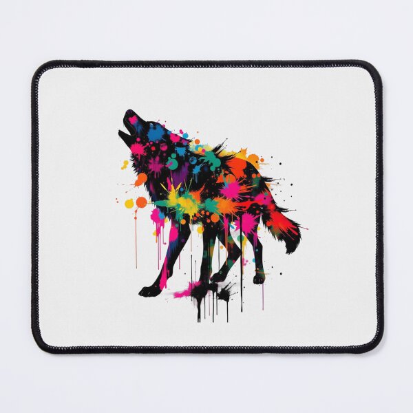 Item preview, Painted Wolf Artwork designed and sold by Planetporridge.
