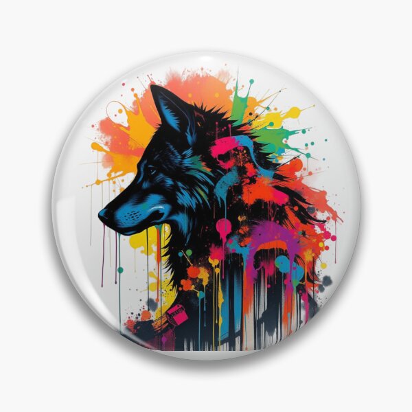 Item preview, Painted Wolf Art designed and sold by Planetporridge.