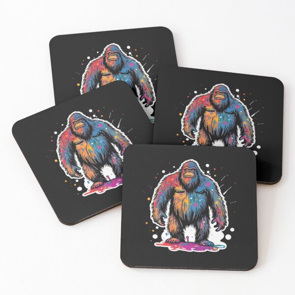 Item preview, Colorful Bigfoot  designed and sold by Planetporridge.