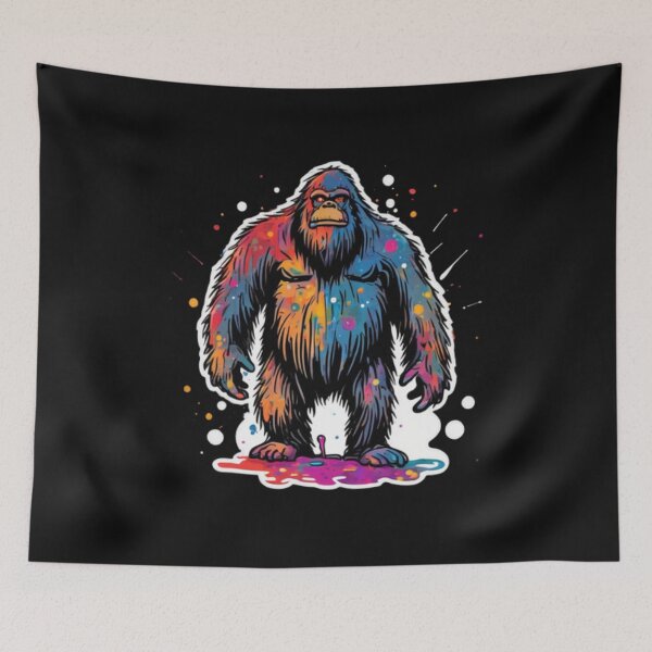 Item preview, Colorful Bigfoot  designed and sold by Planetporridge.