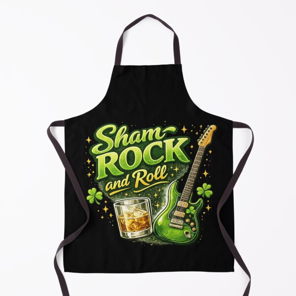 Item preview, Sham-Rock & Roll – St. Patrick's Day Music & Whiskey Pun designed and sold by PunchDrop.