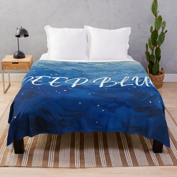 Item preview, DEEP BLUE - Abstract Watercolor Serenity designed and sold by Jchan24.