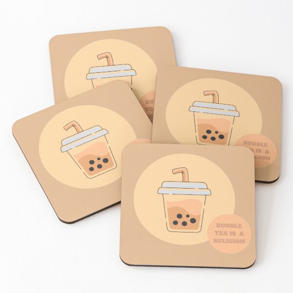 Item preview, Bubble Tea Is A Religion - Funny Boba Milk Tea Lover Design designed and sold by liveinbeauty.