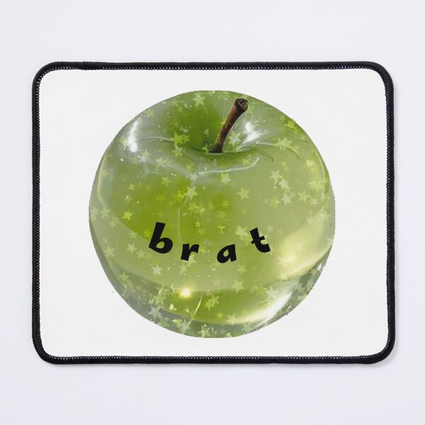 Item preview, Crystal green apple with star glitter. Brat. designed and sold by YaroshMaria.