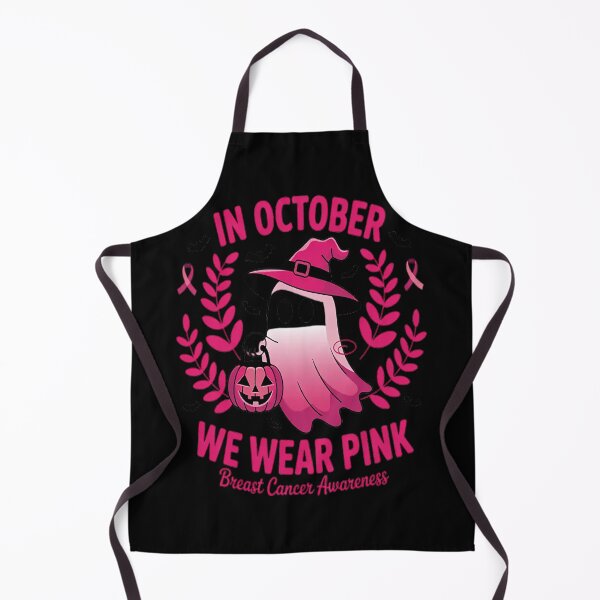 Item preview, In October We Wear Pink Breast Cancer Awareness Halloween designed and sold by gandebro.