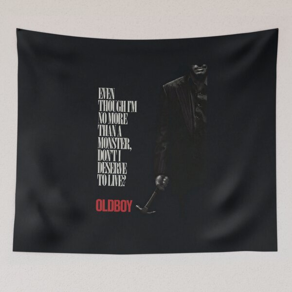 Item preview, Oldboy Film Hammer Quote Poster designed and sold by Enea Kelo.
