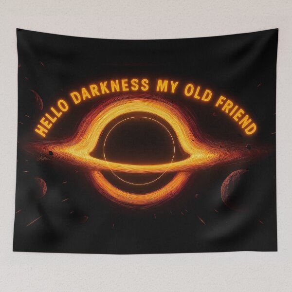 Item preview, Black hole Interstellar Conversation designed and sold by Lee Hiller Designs.