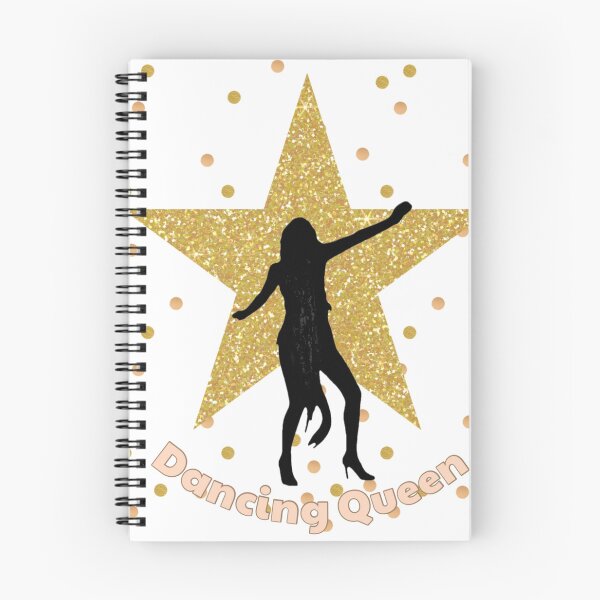Item preview, Dancing Queen Gold Star Digital Collage designed and sold by Licorice Moon.