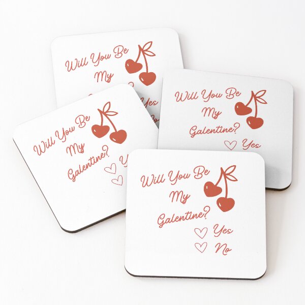 Item preview, WILL YOU BE MY GALENTINE cherries designed and sold by JuicyUS.