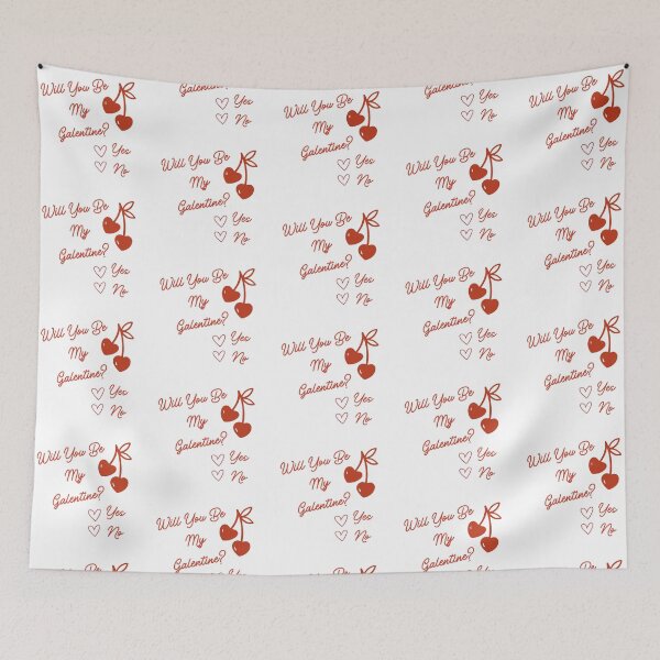 Item preview, WILL YOU BE MY GALENTINE cherries designed and sold by JuicyUS.