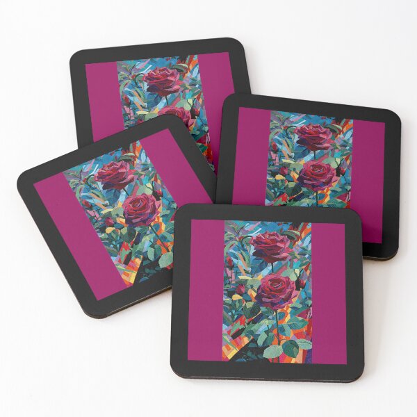 Item preview, Burgundy Iceberg rose  – Botanical Elegance in Crimson Bloom#3 designed and sold by Helios Be. Lavsh.