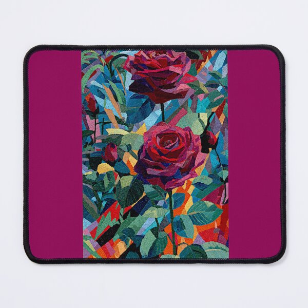 Item preview, Burgundy Iceberg rose  – Botanical Elegance in Crimson Bloom#3 designed and sold by Helios Be. Lavsh.
