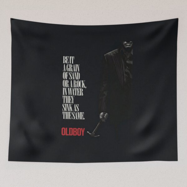 Item preview, Oldboy Film Hammer Quote Poster designed and sold by Enea Kelo.
