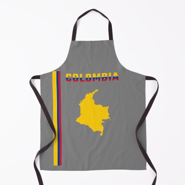 Item preview, Colombia Flag Map & Patriotic Stripes Art designed and sold by mashmosh.