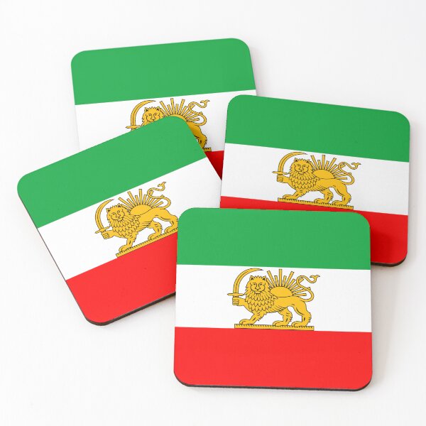 Item preview, Iranian Lion and Sun flag designed and sold by Oliveirallan.