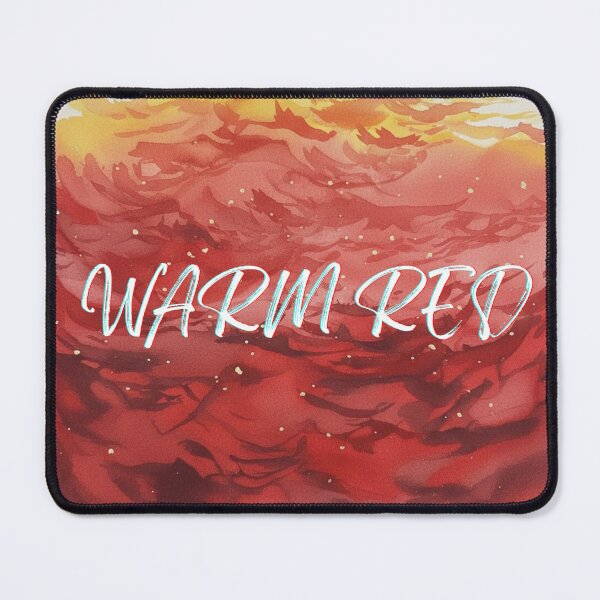 Item preview, WARM RED - Fiery Sunset Abstract Watercolor designed and sold by Jchan24.
