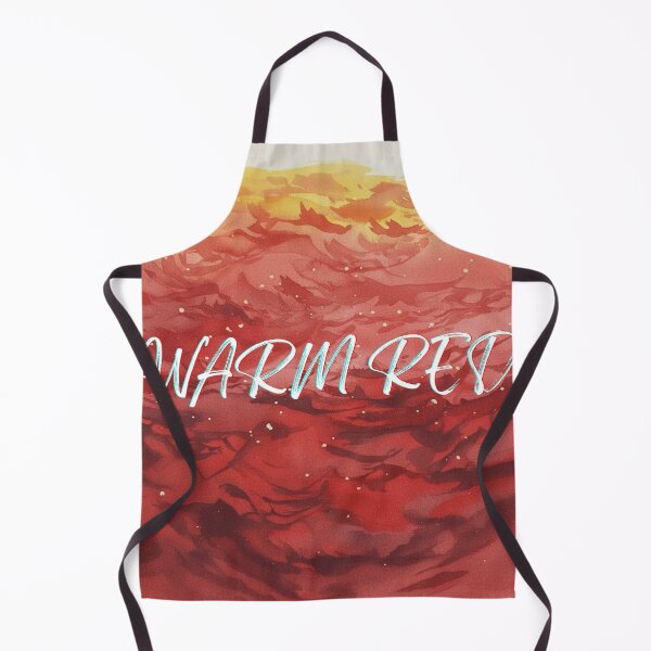 Item preview, WARM RED - Fiery Sunset Abstract Watercolor designed and sold by Jchan24.