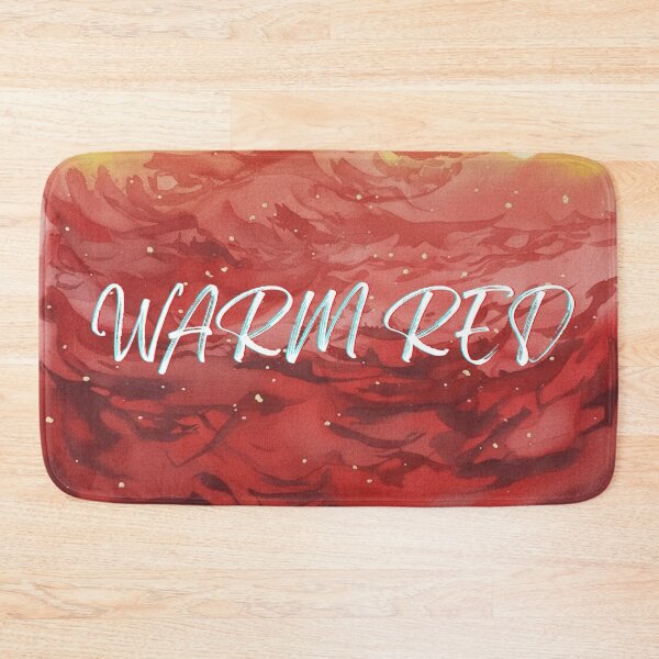 Item preview, WARM RED - Fiery Sunset Abstract Watercolor designed and sold by Jchan24.