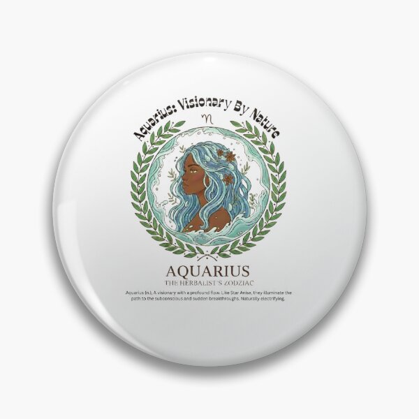 Item preview, Aquarius Herbal Zodziac designed and sold by soulwisdommovement.