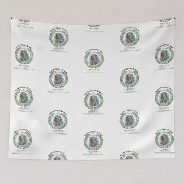 Item preview, Aquarius Herbal Zodziac designed and sold by soulwisdommovement.