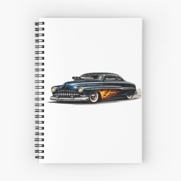 Item preview, Custom Car with Flames designed and sold by AlexandreSM.