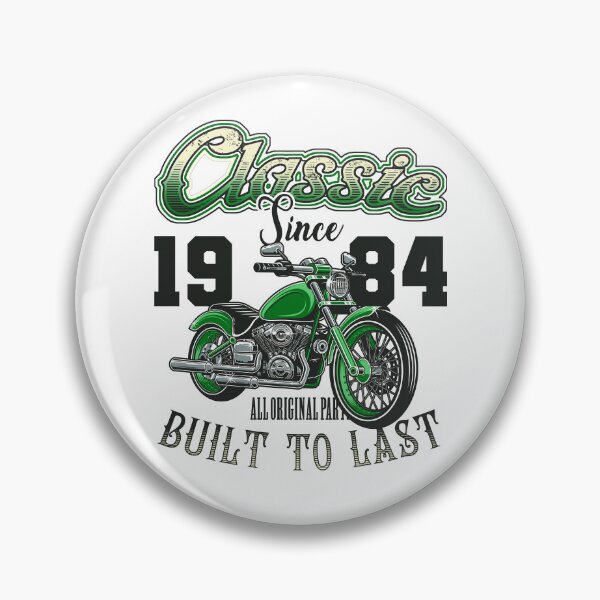 Item preview, Motorcycle Bikers Motorbike Birthday Born In 1984 designed and sold by JRRTs.
