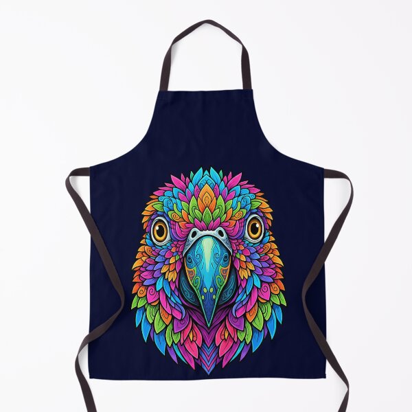 Item preview, Animal Psychedelic Art Print - PARROT 02 designed and sold by Mindwork Creative Arts.
