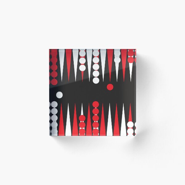 Aperçu de l'œuvre Conception graphique du plateau de backgammon et des dames créée et vendue par CreativeBridge.