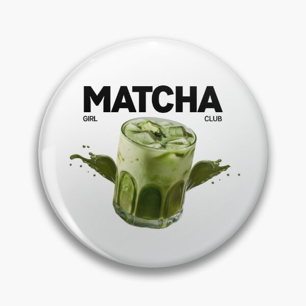 Item preview, Matcha Girl Club - Cool Minimalistic Matcha Glass Aesthetic designed and sold by luminnara.